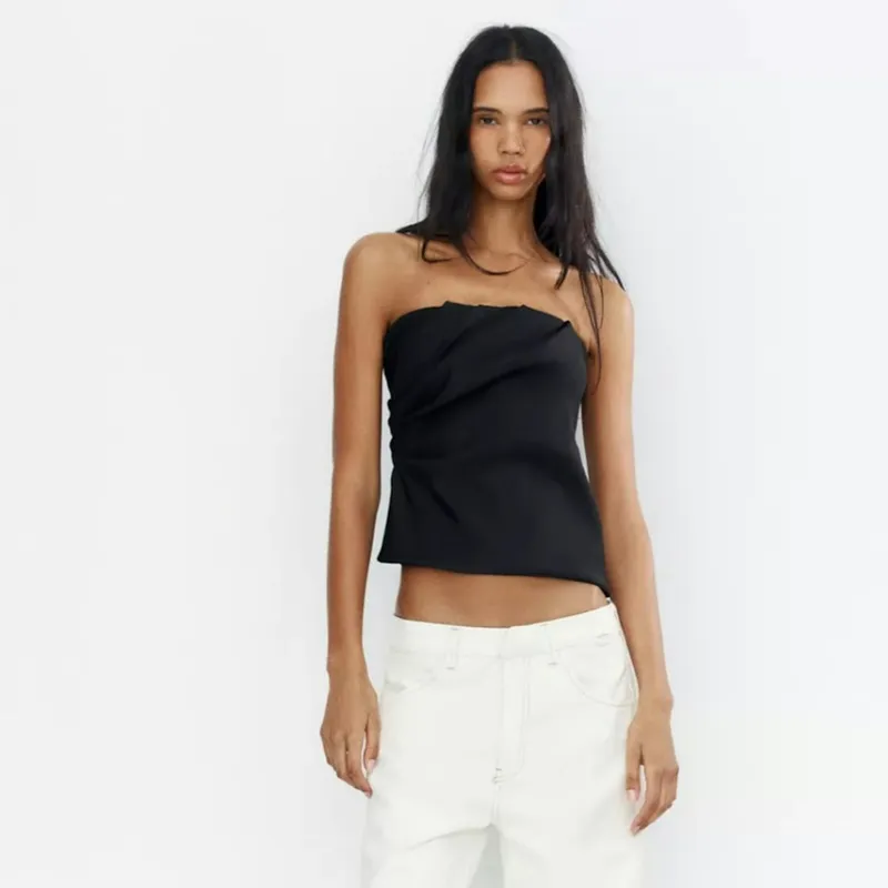 Strapless zara negro