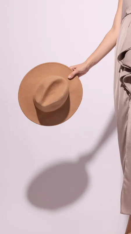 Sombrero V DAMIANI Cowboy Marrón