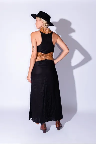 Vestido Agnes Cross Dress negro