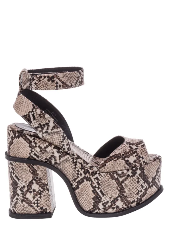 Sandalias Jeffrey Campbell serpiente