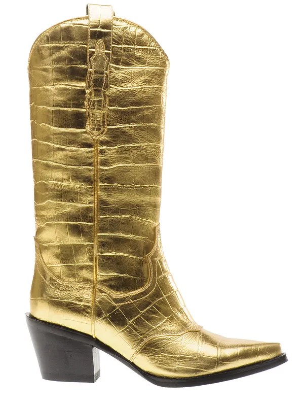 Botas Jeffrey Campbell Tejana Oro