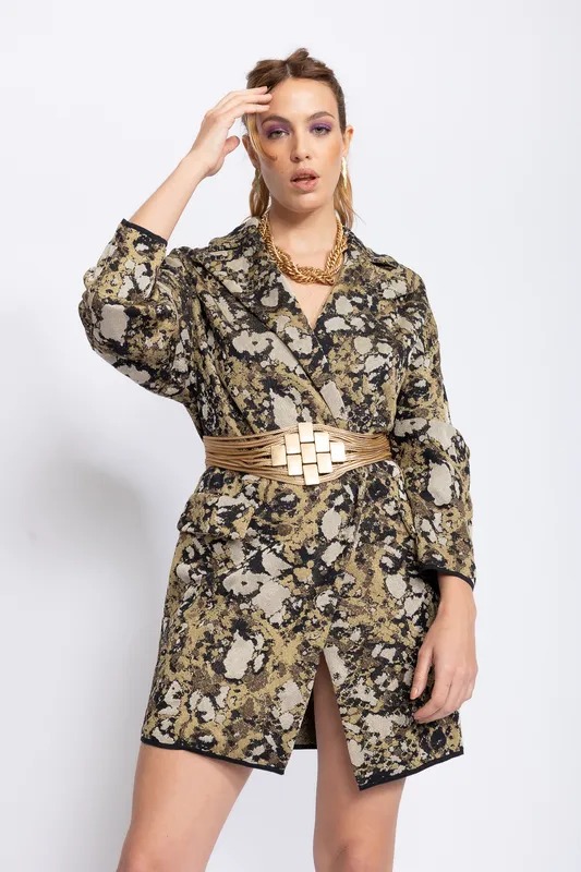 Vestido Missoni Chaqueta Jaqcuard Estampa  Verde