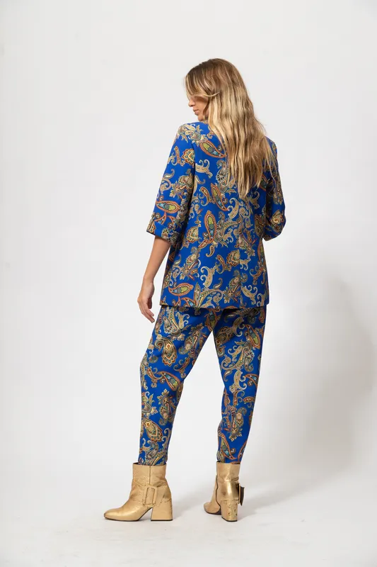 Pantalon Eva&Rosy CONJUNTO azul arabesco