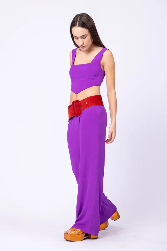 corset violeta conjunto milonga