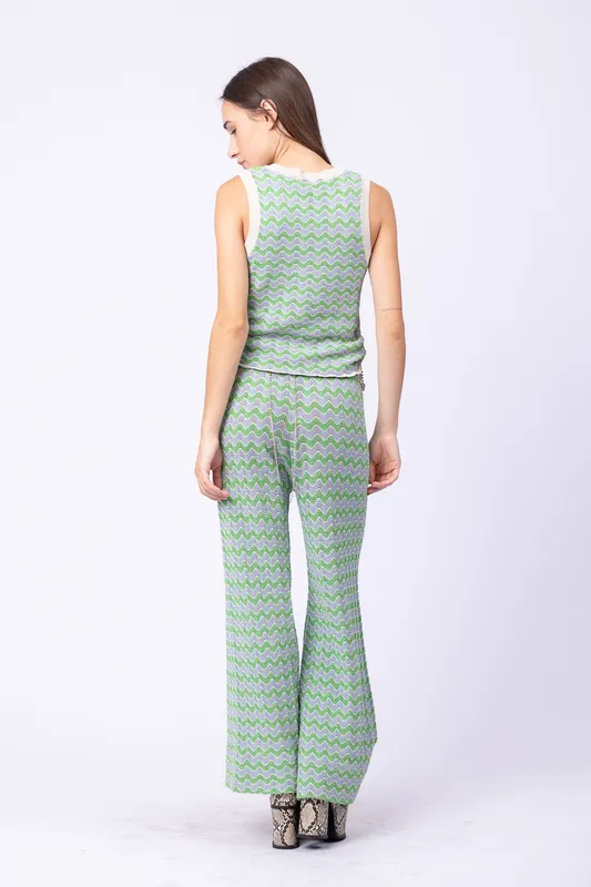 Pantalon de hilo Mango