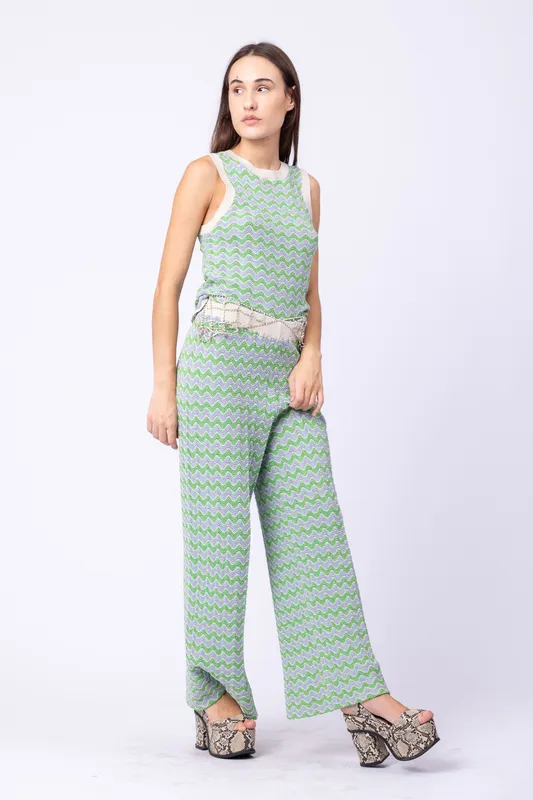 Pantalon de hilo Mango