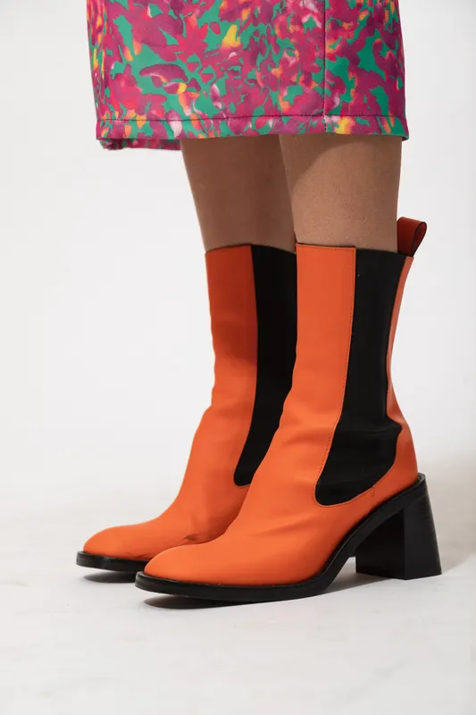 Botas Bimba y Lola Naranjas