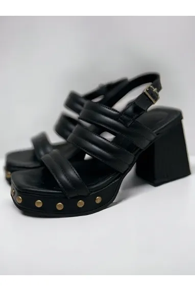 Sandalia Caro Criado Tahiti Negro 39