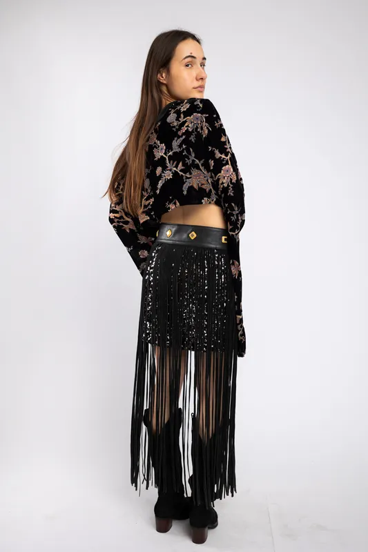 Top estampado flores Velvet Nasty Gal