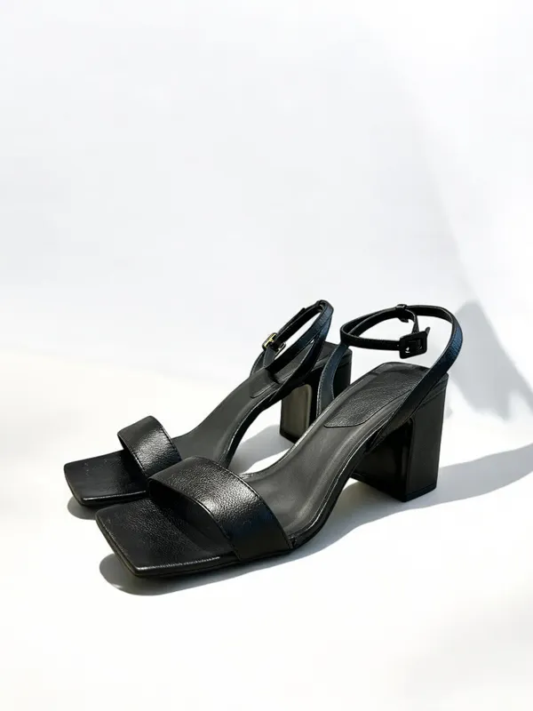 sandalia aura negra t39