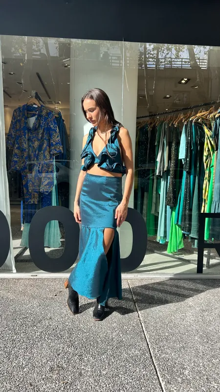 conjunto galio verde