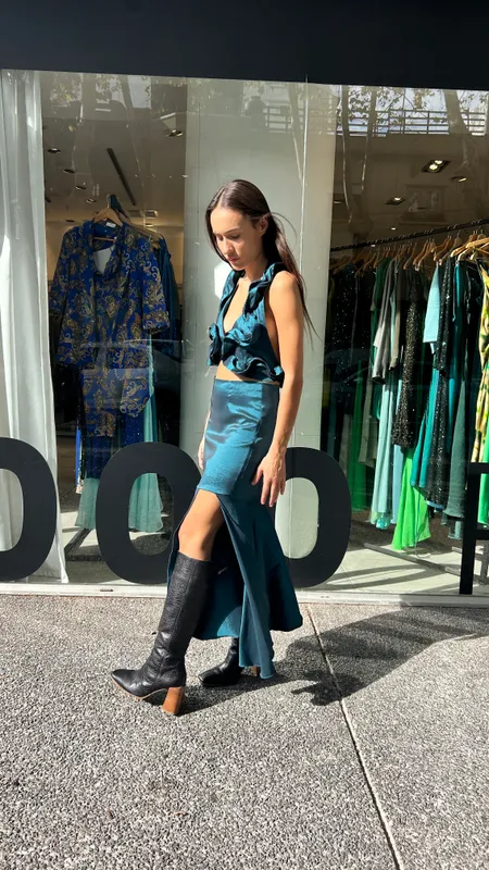 conjunto galio verde