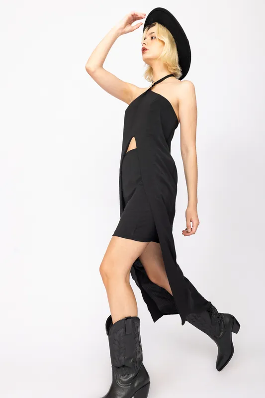 Falda Shill Bidder Negra (conjunto)