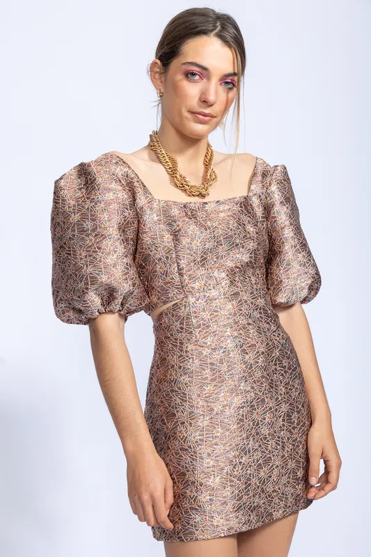 Vestido Capsula Balmes brillos XS