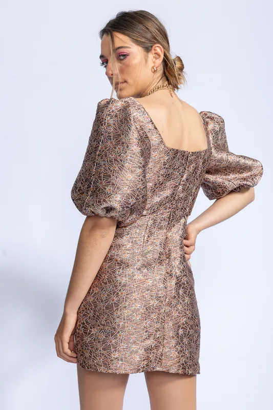 Vestido Capsula Balmes brillos M