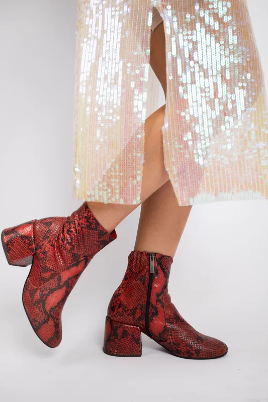 Botas Jeffrey Campbell Serpiente Roja