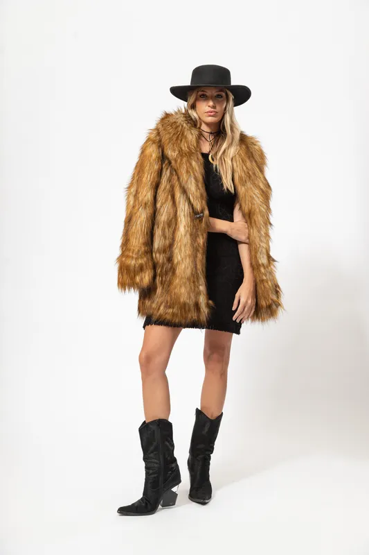 Chaqueta Weili Zheng Peludo