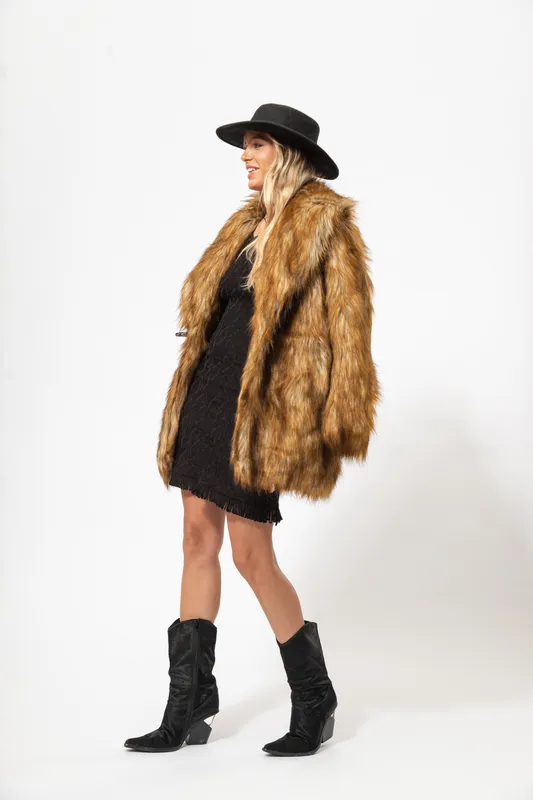 Chaqueta Weili Zheng Peludo