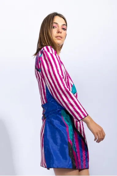 Vestido manga larga estampa Capsula Alexia Brooklyn