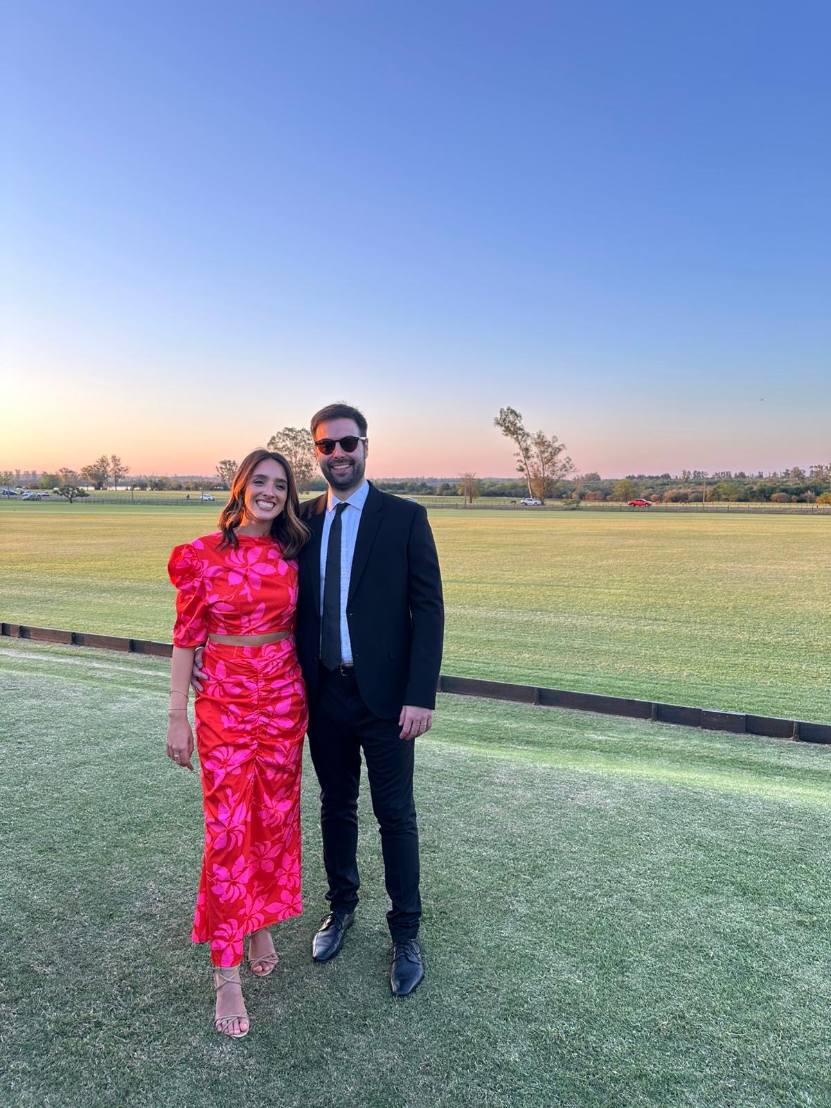 Conjunto flores fuscia  estampado  euge