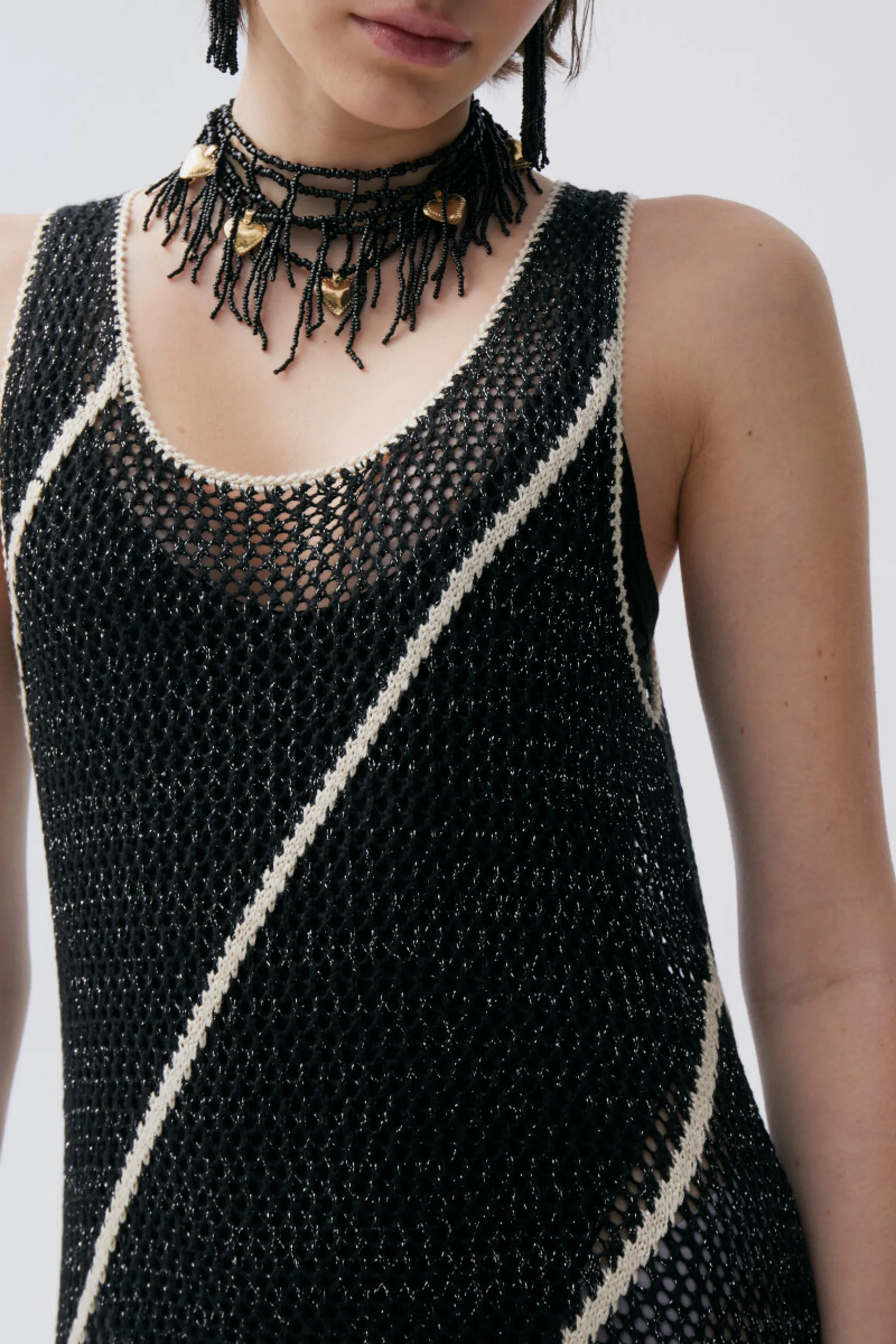 Vestido tejido saura