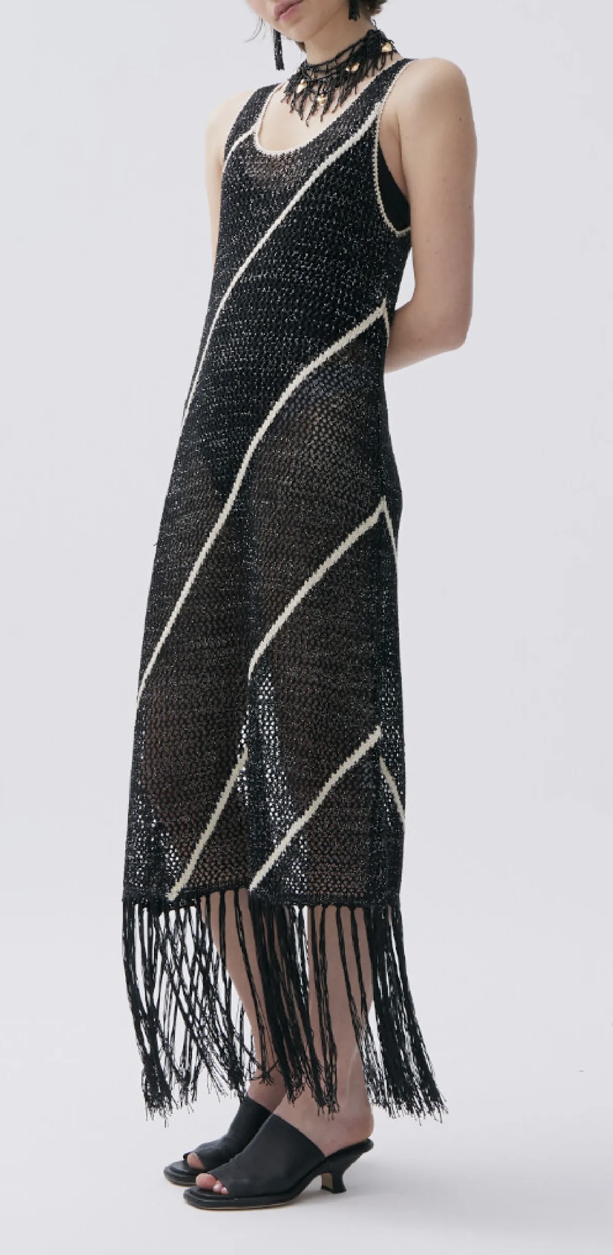 Vestido tejido saura