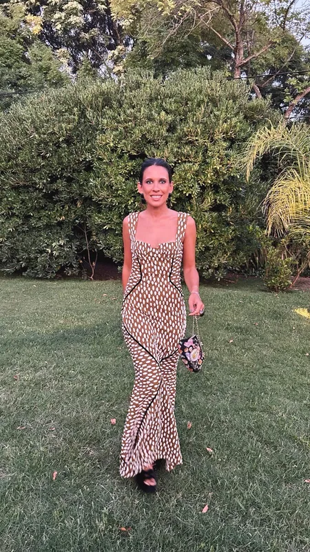 Vestido dots blanco y verde plan be