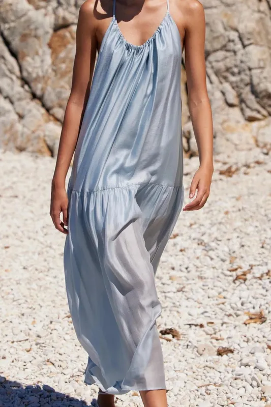 Vestido eleh celeste