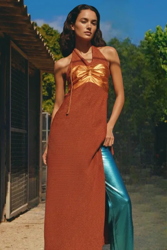 Vestido agnes naranja