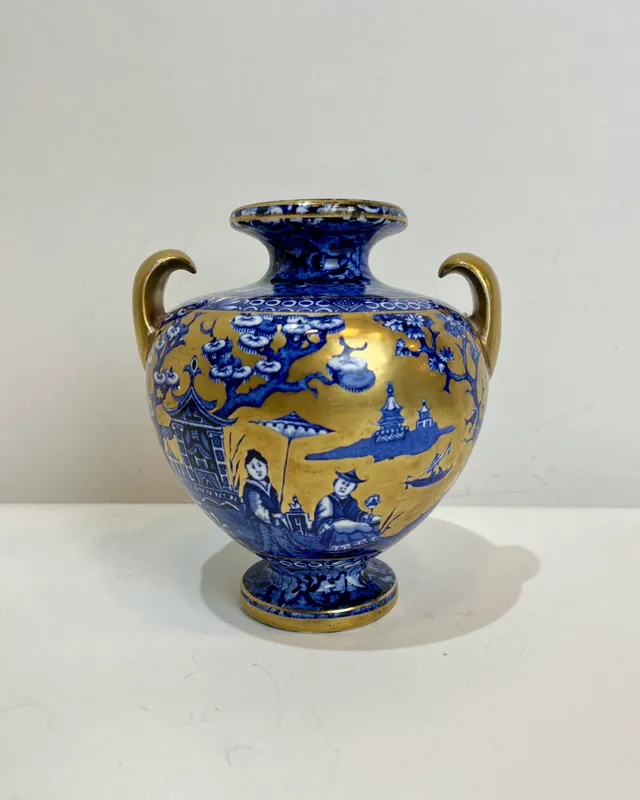 Jarrón inglés estilo oriental 16,5 cm