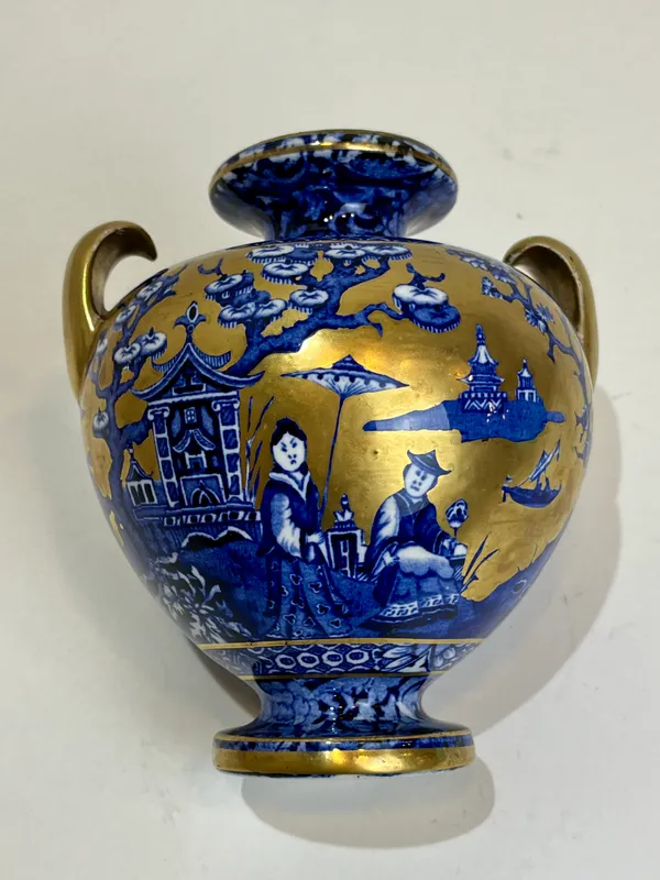 Jarrón inglés estilo oriental 16,5 cm