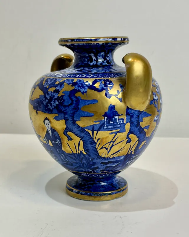 Jarrón inglés estilo oriental 16,5 cm