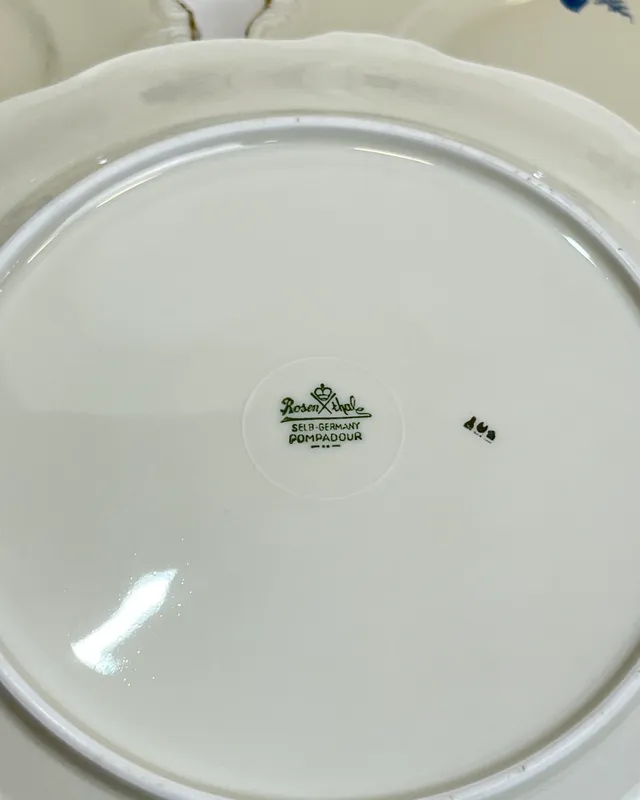 Juego de 6 platos llanos Rosenthal