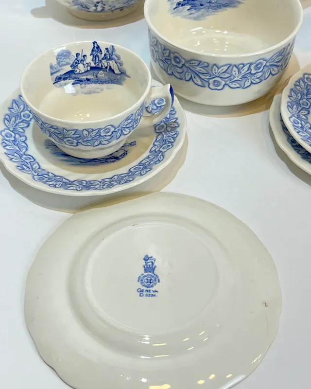 Juego de té royal doulton
