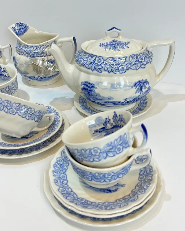 Juego de té royal doulton