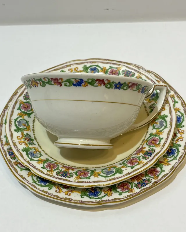 Trío de té inglés grindley