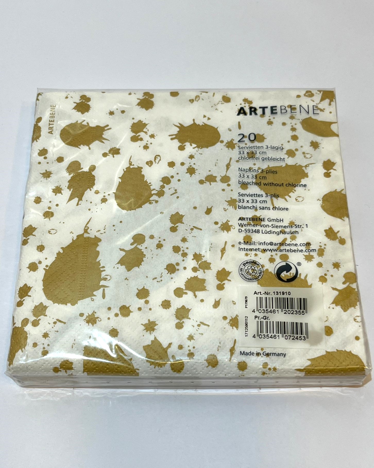 Servilletas artebene