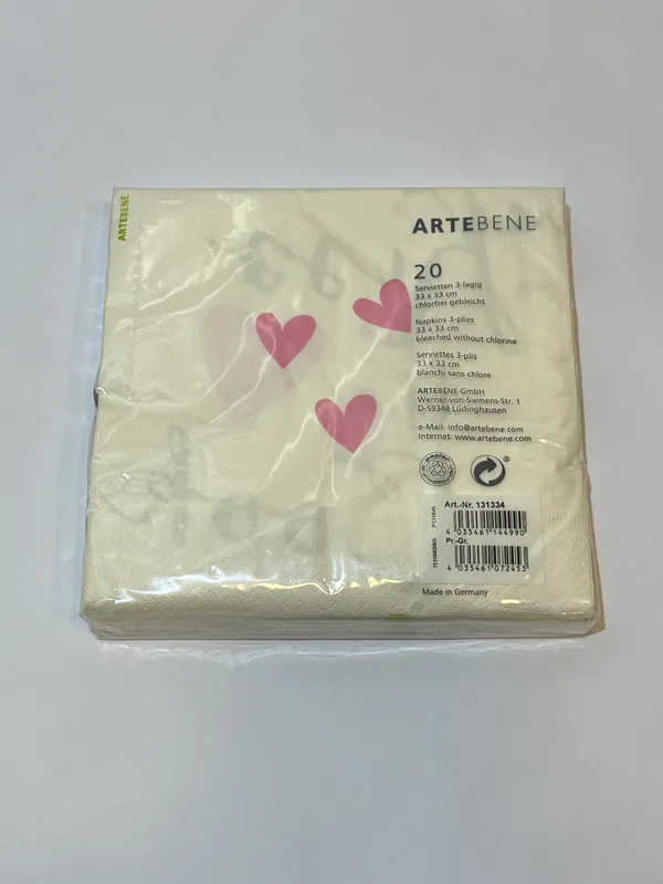 Servilletas artebene