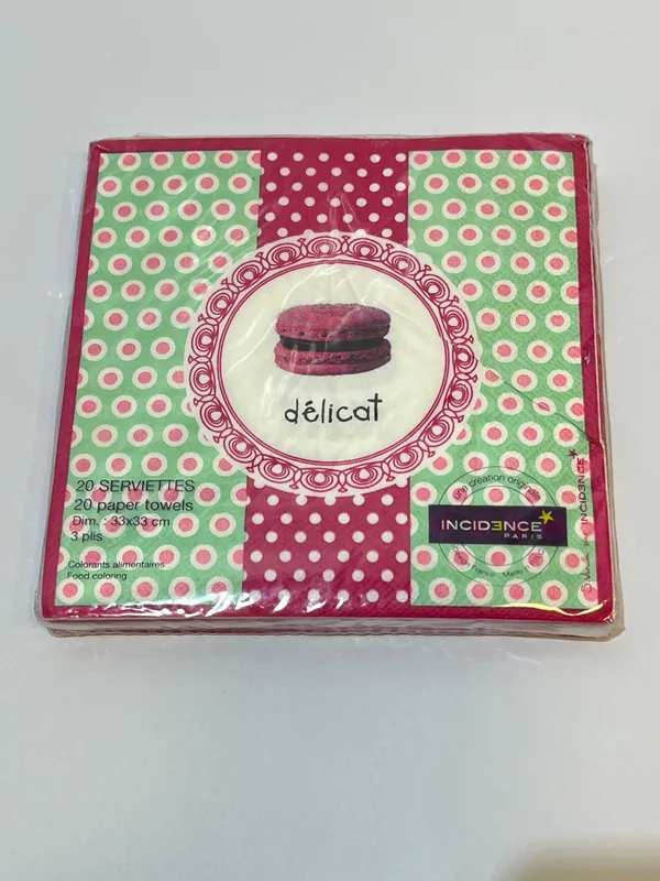 Servilletas Incidence