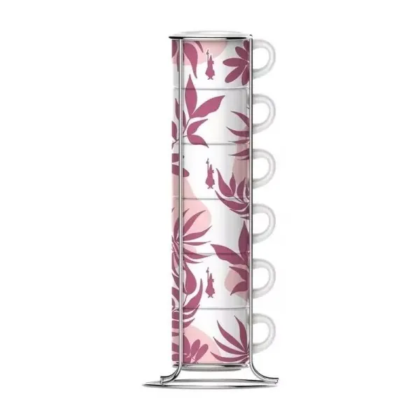 Juego 6 pocillos apilables Bialetti