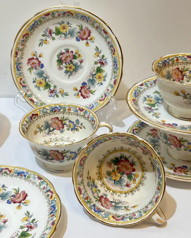 Juego de café inglés foley