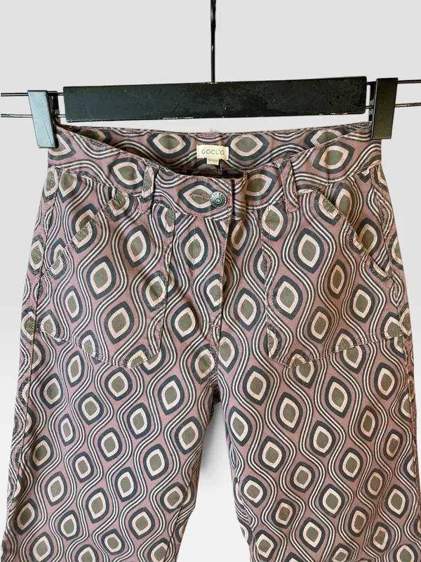 Pantalon estampado lila gocco
