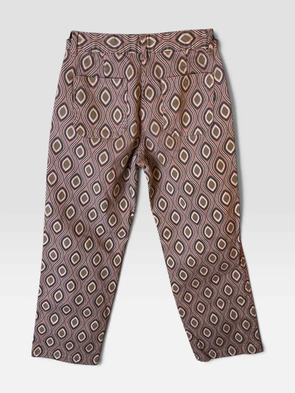 Pantalon estampado lila gocco