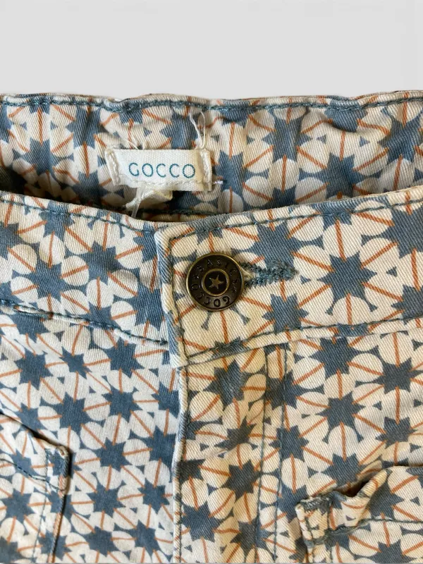 Pantalon estampado gocco