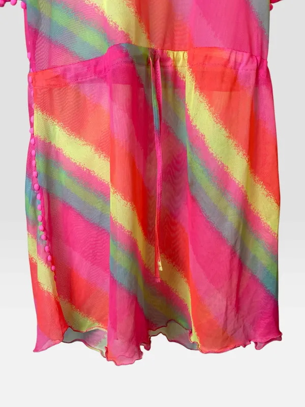 Vestido multicolor accesories