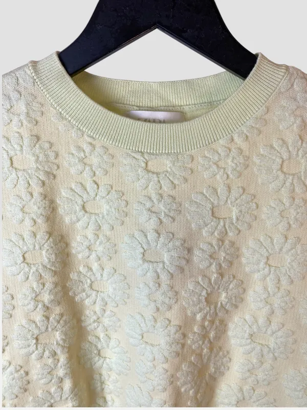Chaleco amarillo zara