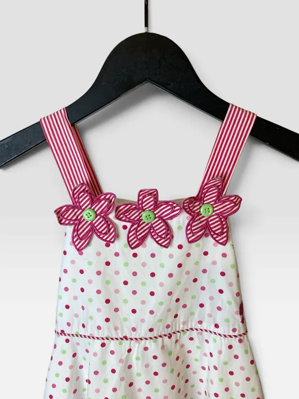Vestido lunares barbie