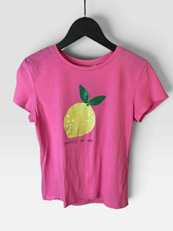 Remera fucsia h&m
