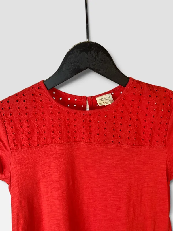 Vestido rojo zara