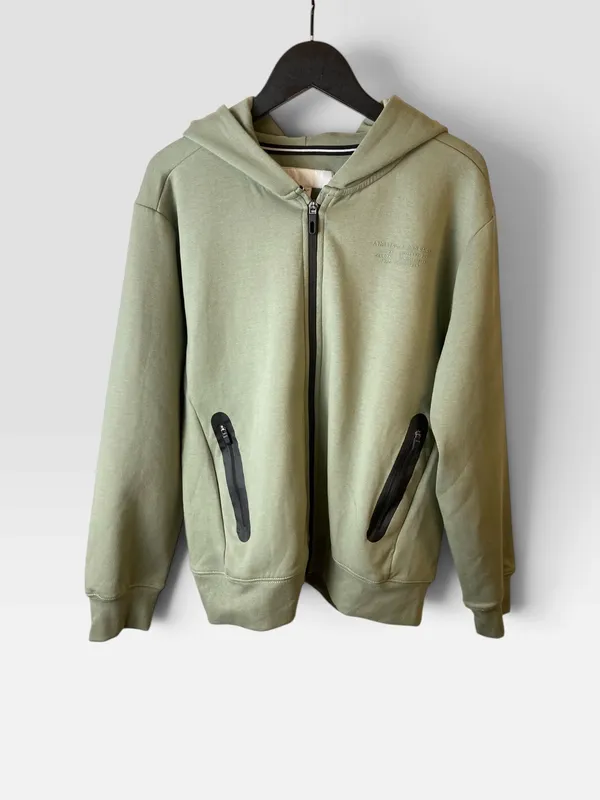 Campera verde zara
